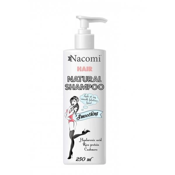 NACOMI Hair Natural Shampoo Smoothing Wygładzająco-nawilżający Szampon Do Włosów 250ml