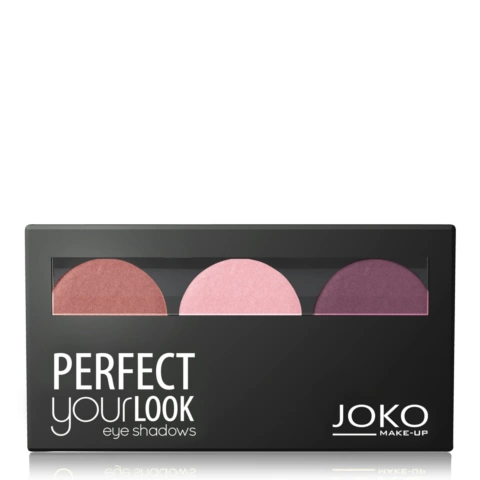 JOKO Make-Up Perfect Your Look Eye Shadows Cienie Do Powiek Trio Satin 301 1szt
